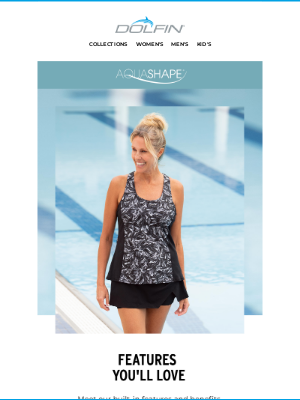 Dolfin Swimwear - Your Best Swim Starts with Aquashape!