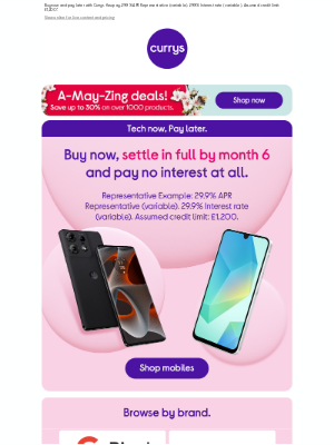 Currys (United Kingdom) - Time for a phone upgrade?