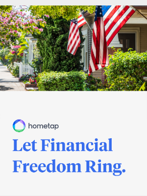 Project HomeTap - Celebrate your financial independence.