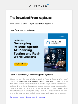 Applause - The Download from Applause