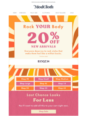ModCloth - russ, Your Exclusive Offer Expires Soon!