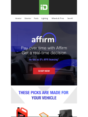 CARiD - 🔵 Drive Now, Pay Later – Thanks to Affirm!