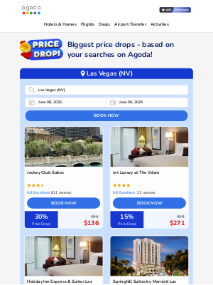 Agoda - virginia, top price drops in Las Vegas (NV), selected for you!