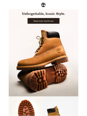 Timberland - Never out of style. Always iconic.