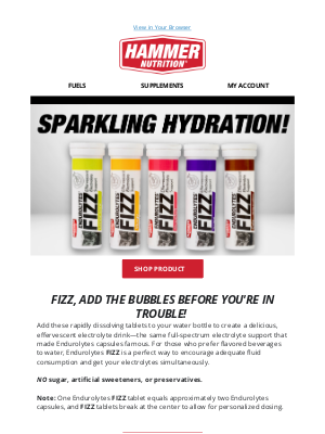 Hammer Nutrition - Sparkling Hydration
