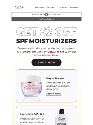 Olay - $2 Off SPF Deal Inside! ☀️🚨