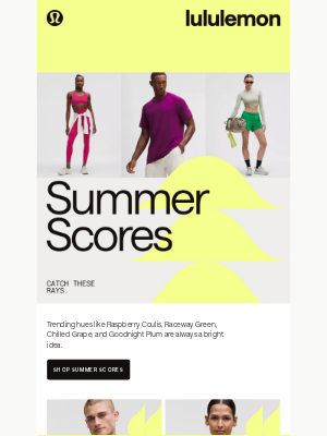 Lululemon - Fresh finds in your fave hues