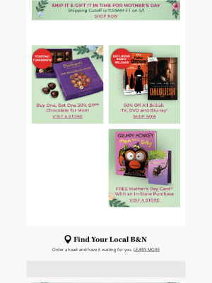 Barnes & Noble - Find the Perfect Gift for Mom