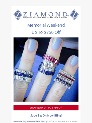 Ziamond - 🇺🇸 Memorial Weekend Sale 🇺🇸