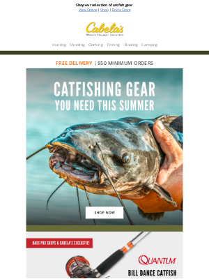 Cabela's (CA) - There's More Than 1 Way To Catch A Catfish