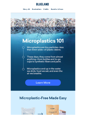 Blueland - So microplastics are everywhere–now what?