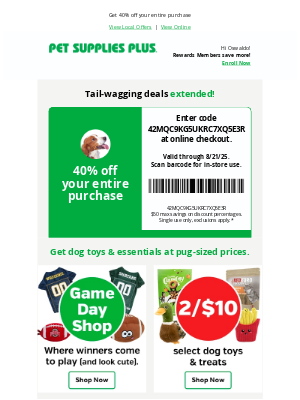 Pet Supplies Plus - Extra days, extra treats 🦴🎉