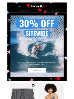 Hurley - 🇺🇸 30% OFF SITEWIDE🇺🇸