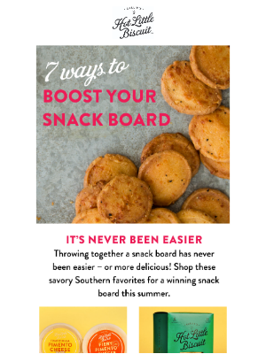 Callie's Charleston Biscuits - 7 Ways to Boost Your Snackboard🧀