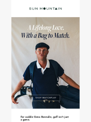 Sun Mountain Sports - A lifelong love. A bag built to match.