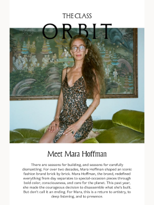 Mizzen+Main - What’s Mara Hoffman Up To?