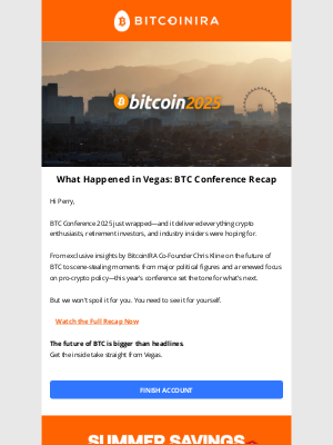 Bitcoin IRA - 🎬 What You Missed at BTC Conference 2025