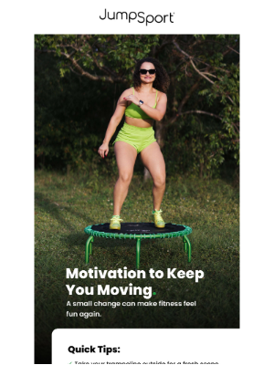 JumpSport, Inc. - How to Stay Motivated This Season
