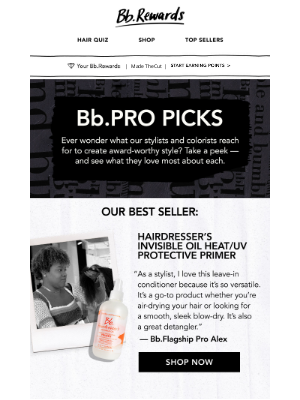 Bumble & Bumble - Celebrating our Bb.Pros’ go-tos 🎉