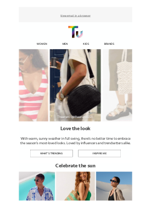 Sainsbury's (United Kingdom) - Trending summer styles loved by all 🌞