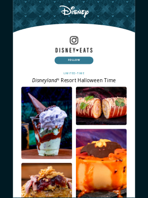 Disney - Happy Halloween from Disney Eats!