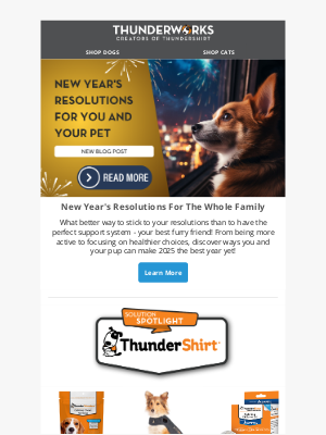 ThunderWorks Inc - Make 2025 Your Pet's Best Year Yet 🐾