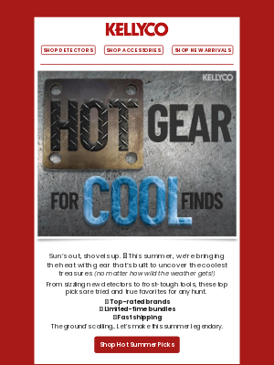 Kellyco Metal Detectors - The Coolest Way to Detect? ❄️ Start Right Here. 🔥