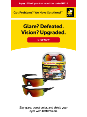 BulbHead - Glare? Defeated. Vision? Upgraded.