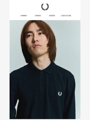 Fred Perry (United Kingdom) - Das langärmelige Poloshirt von Fred Perry