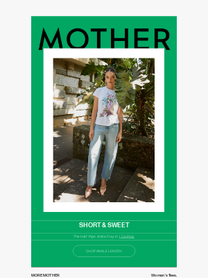 Mother Denim - ANKLE LENGTH DENIM