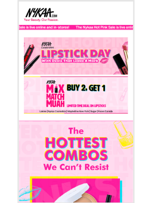 Nykaa - 🔥🔥 Hottest combos, max savings 🔥🔥