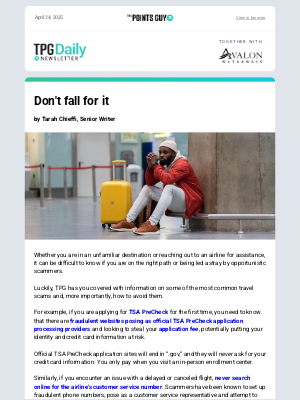 The Points Guy - ✈ Beware of These 4 Common (and Costly) Travel Scams, 8 Ways Credit Cards Save You Money & More From TPG ✈