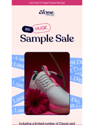 Clove - Last day to shop the Sample Sale