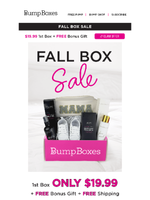 Bump Boxes - BIG BUMP ENERGY & even bigger FALL savings