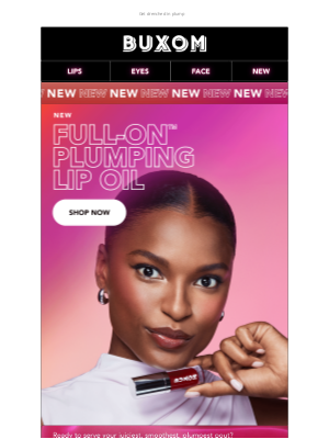 Buxom - NEW! Full-On™ Plumping Lip Oil