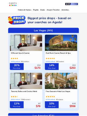 Agoda - virginia, top price drops in Las Vegas (NV), selected for you!