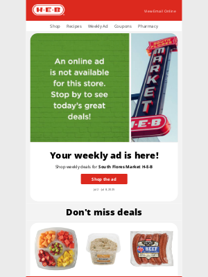 H-E-B - Your weekly ad is here!