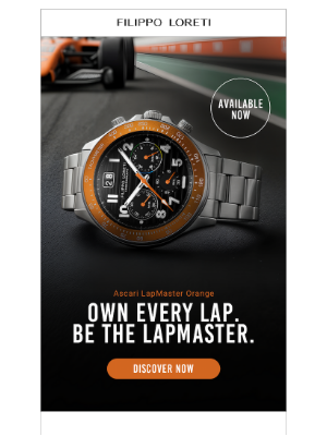Filippo Loreti - Catch the New Ascari LapMaster Orange! 💥🏁