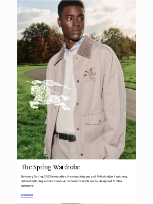 Burberry USA - The new menswear collection