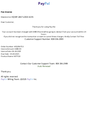 MGM Resorts - Kindly review Invoice 51263478 for the item