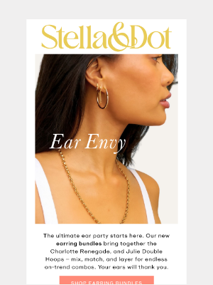 Stella & Dot - Build your dream ear-scape ✨