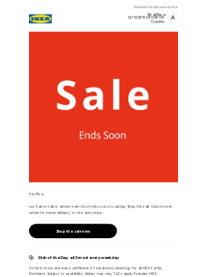 IKEA (United Kingdom) - Last chance to save in our Easter sale