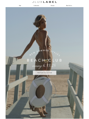 JLUXLABEL - Escape to Beach Club on 6.13.25
