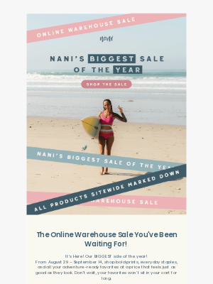 Nani Swimwear - LABOR DAY SALE❗️