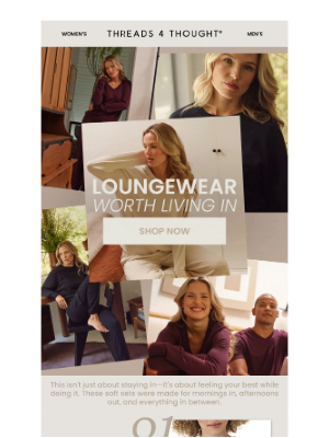 Threads For Thought - Loungewear Worth Living In