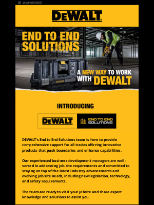 Dewalt (AU) - Discover a new way to work with DEWALT