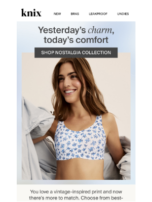 Knix - This print may make you fall in love 💐