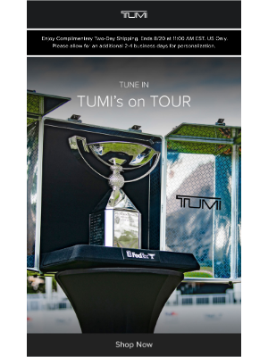 TUMI - Watch The Pros Then Play Like One