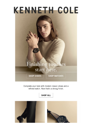 Kenneth Cole - Clean finish