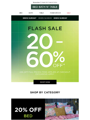 Bed Bath ’n’ Table (Australia) - AFTERPAY DAY SALE 🛍️ 20-60% OFF